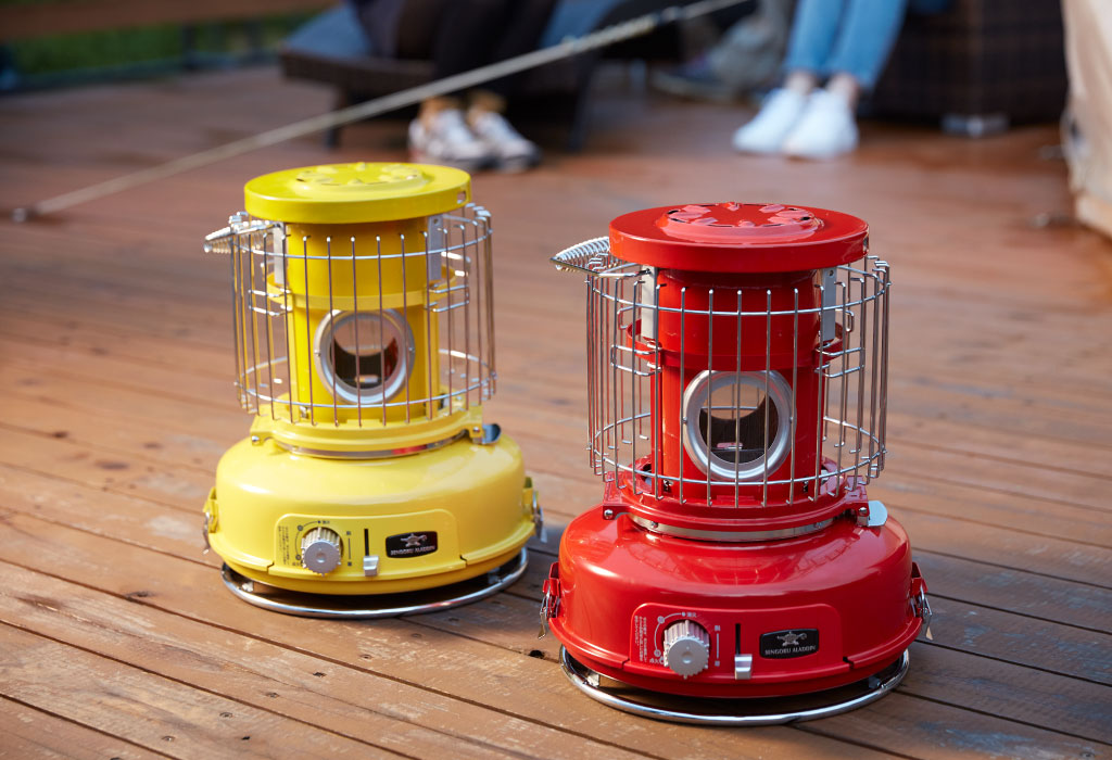 SENGOKU ALADDIN カセットガス式ストーブ 小川の円筒バック付き