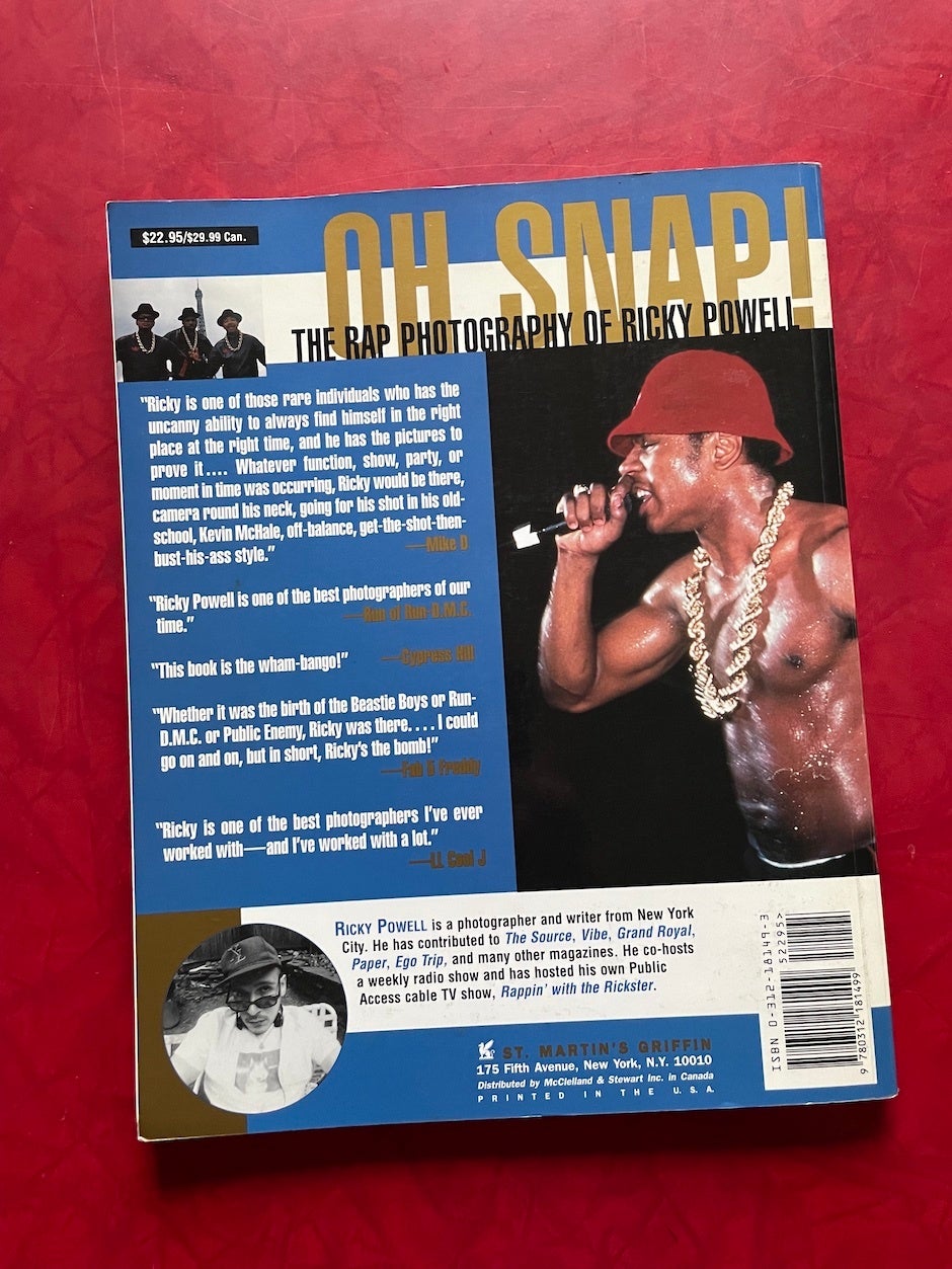 Monograph Bookwerks | Oh Snap! The Rap Photography of Ricky Powell