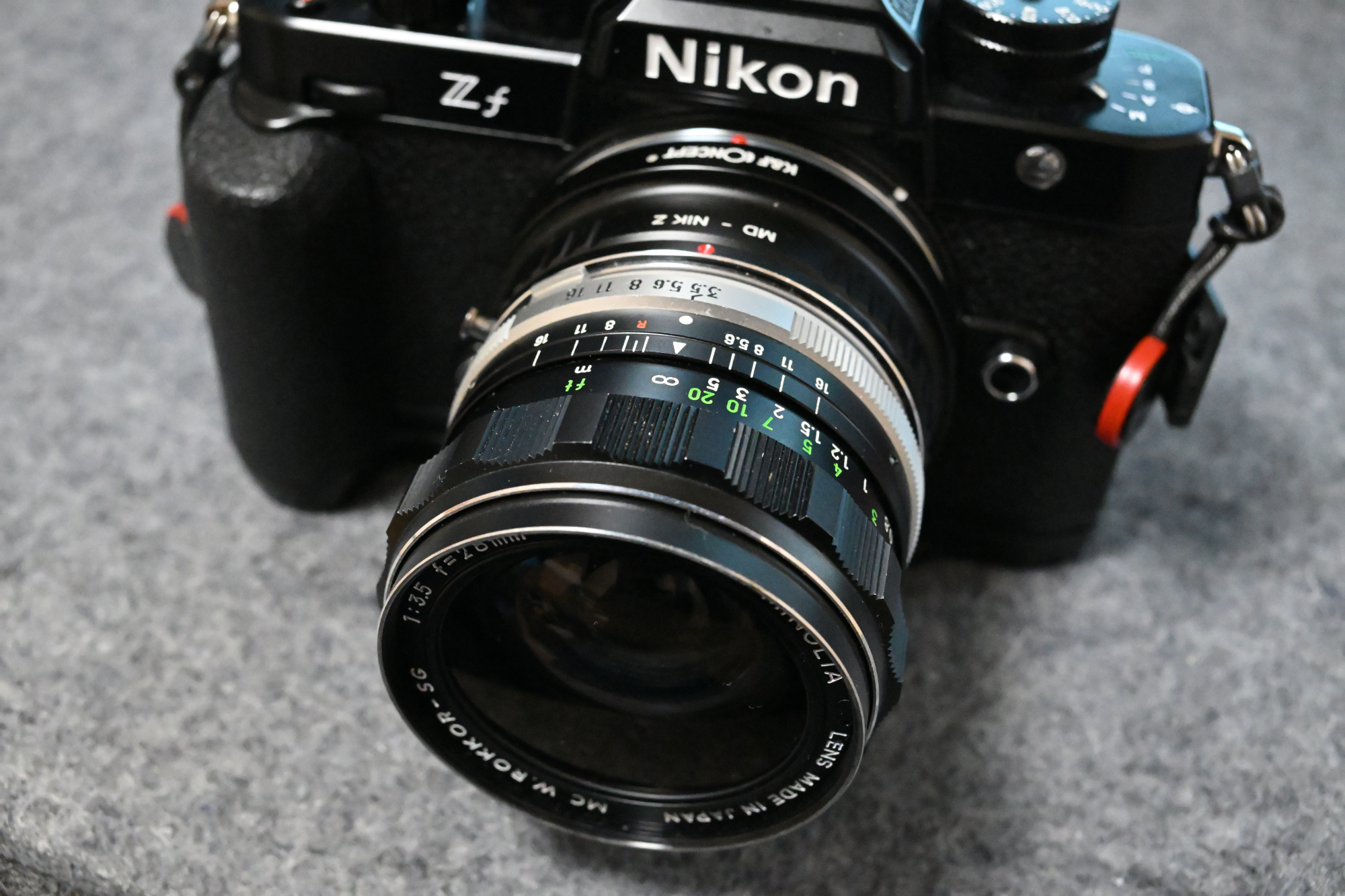 A21)ミノルタ SR-1 W.ROKKOR-SG 1:3.5 F=28mm A21)ミノルタ SR-1 W