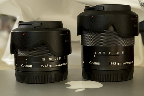EF-M15-45mm と EF-M18-55mm – mono-logue