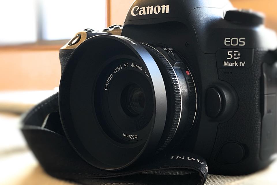 EF40mm F2.8のメタルフード nagumono-logue – mono-logue