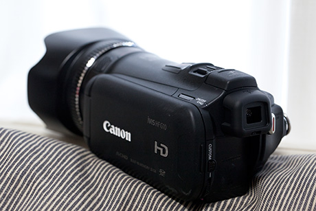 Canon Hf G10 ビデオカメラ 本体 バッテリー2個、0.7ワイコン付 CANON