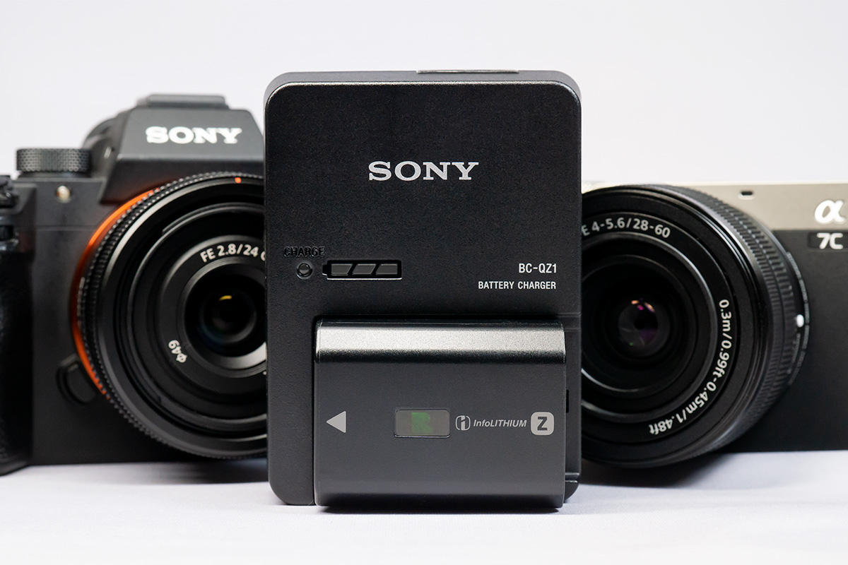 α Z バッテリーと急速充電器 BC-QZ1 | b's mono-log