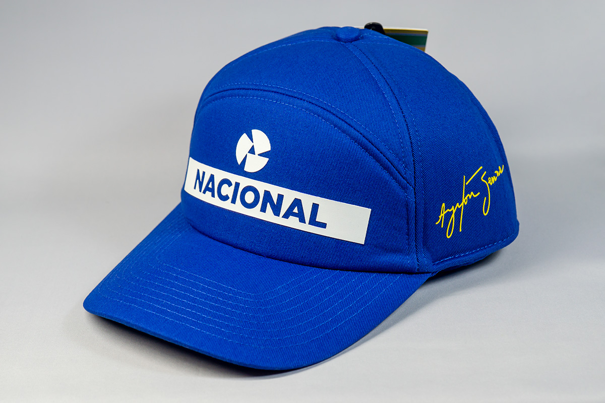 Ayrton Senna NACIONAL Cap | b's mono-log