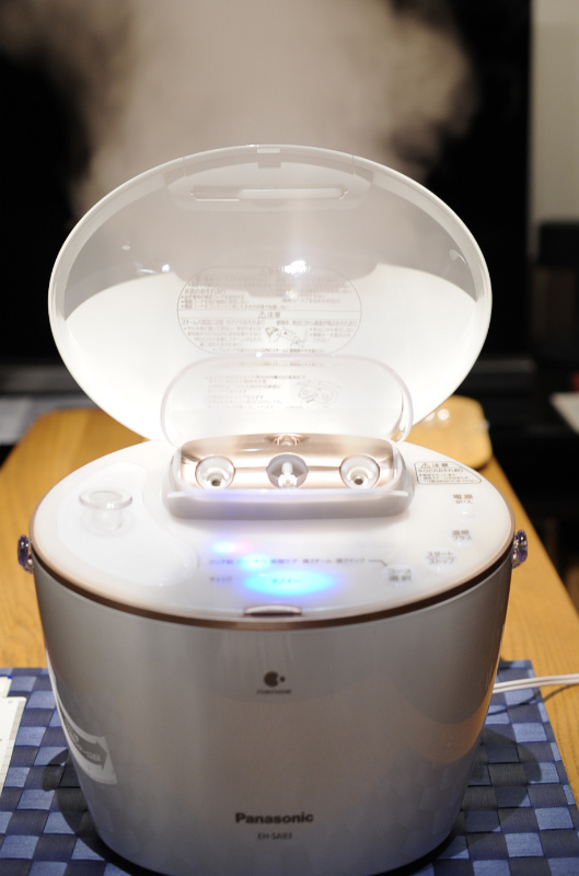 パナソニック ヘルスケア スチーマーナノケア EH-SA93購入レビュー