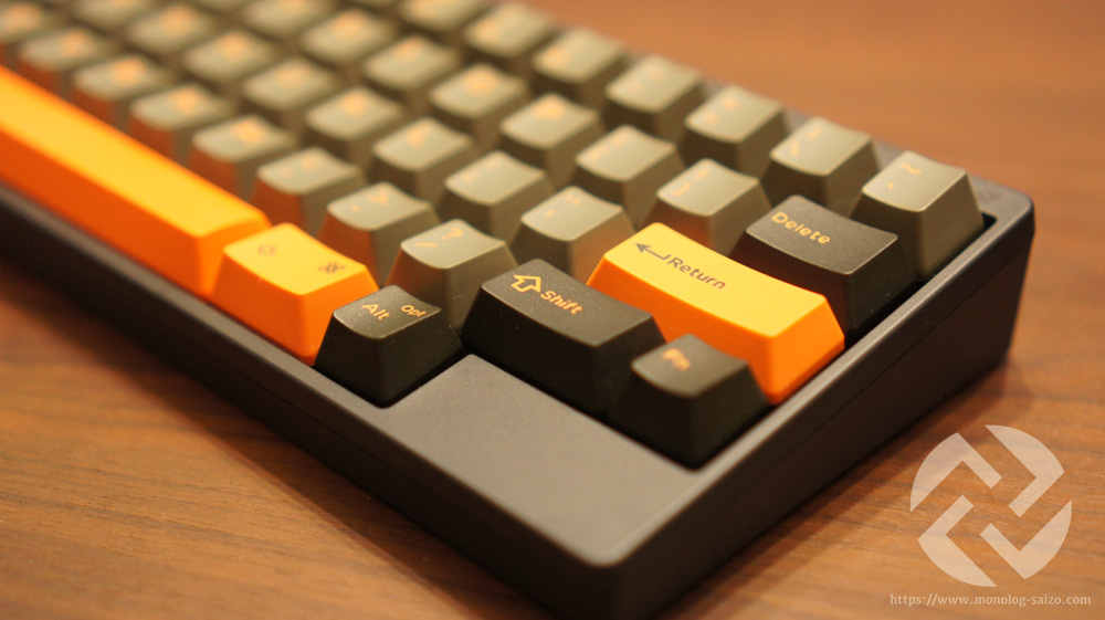 HHKBのキーキャップをカスタマイズ！DOMIKEYのカスタムキーキャップに