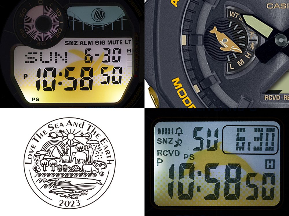 初代イルクジが復刻」G-SHOCK40周年にあわせイルカ・クジラ“DW-6100DW