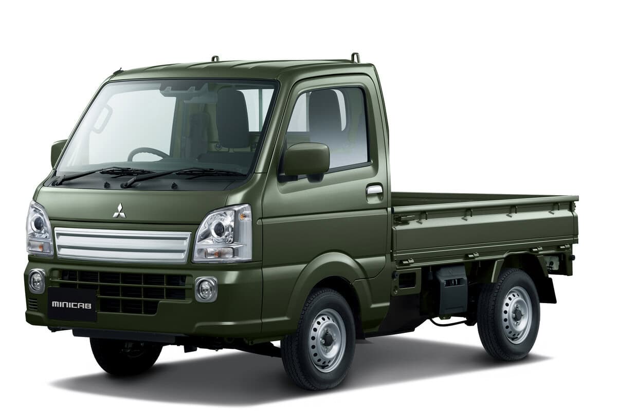 三菱の頼れる軽トラ」新色がカッコいい！ 一部改良のミニキャブ