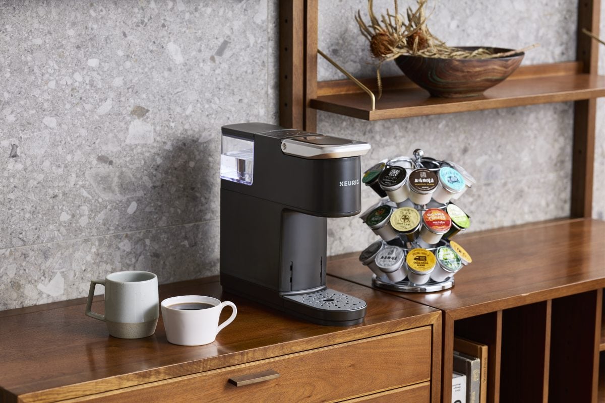 15秒でコーヒーを抽出!?】カプセル式コーヒー＆ティーマシン「KEURIG