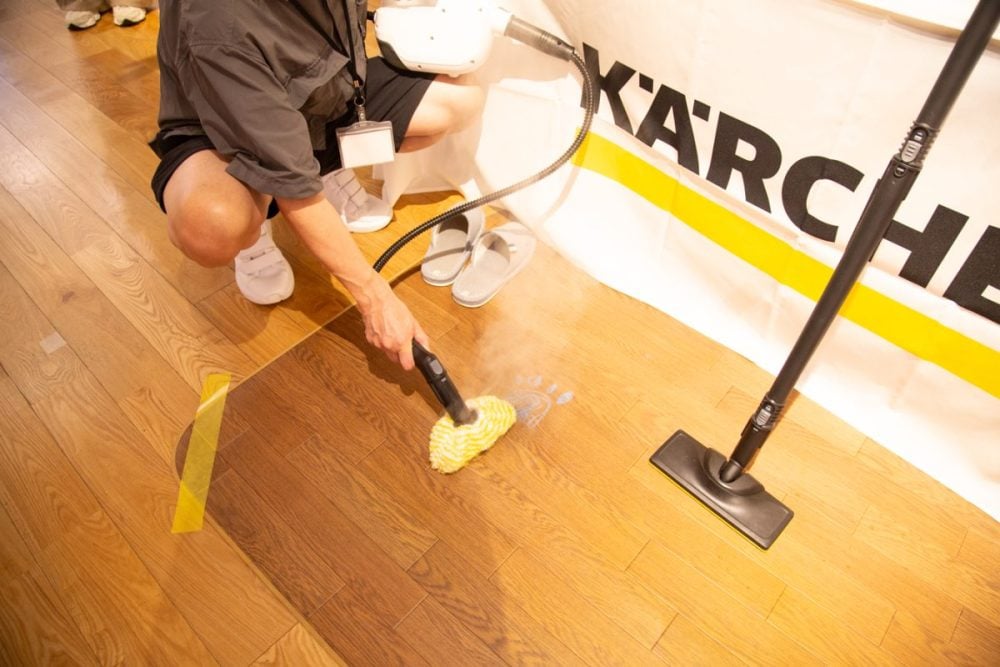 これはマジで買い！30秒で即スチーム、ケルヒャー最新スチーム