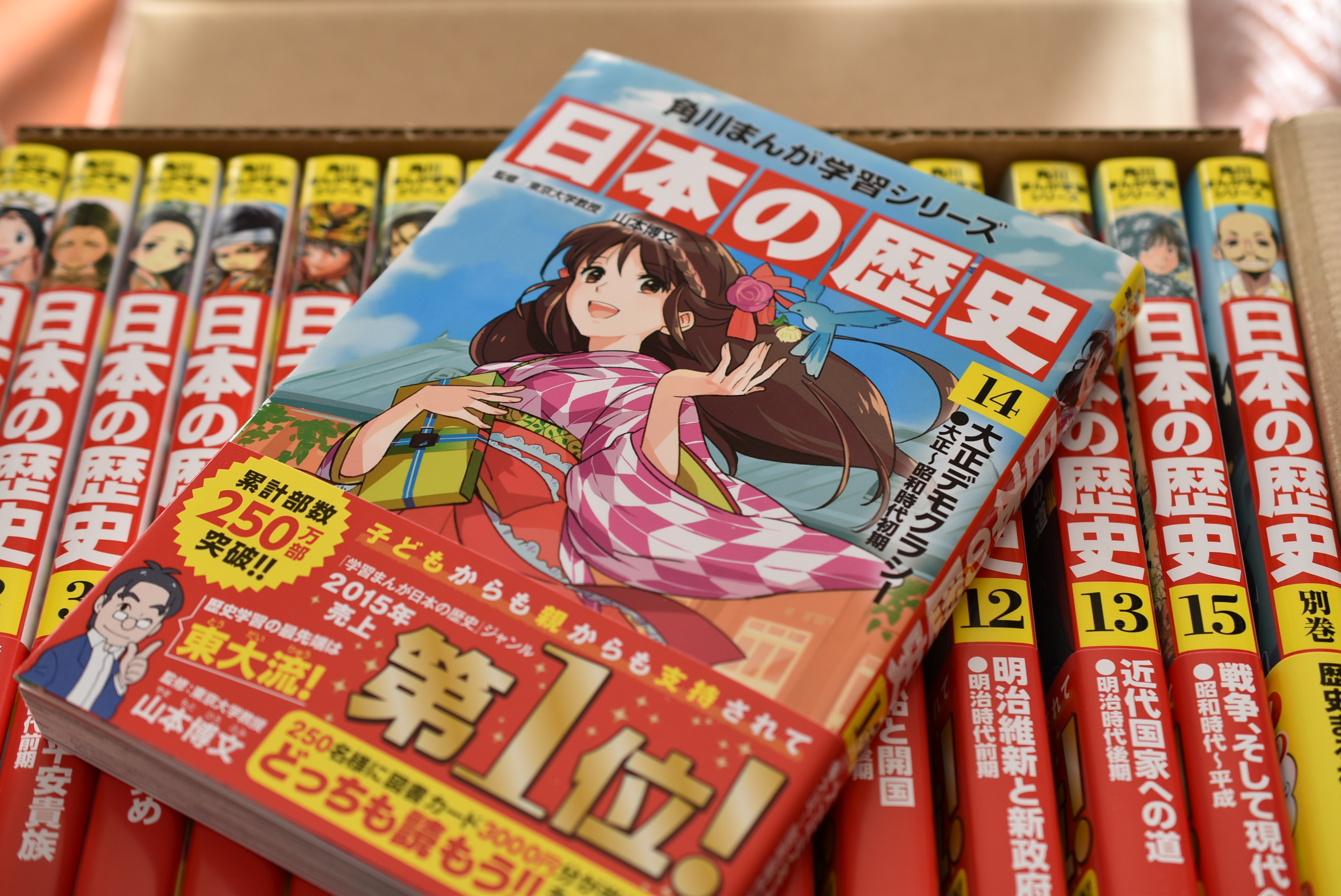 日本の歴史を漫画で学習を！」と思って全巻セットを買ってしまった僕