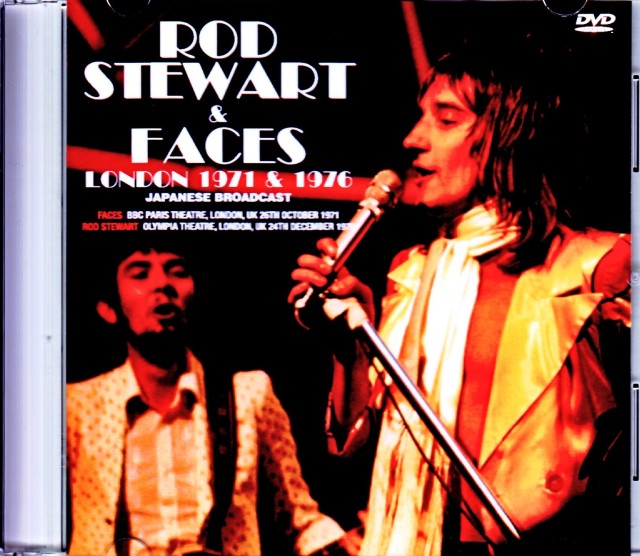 Rod Stewart,Faces ロッド・スチュワート フェイセズ/London,UK 1971