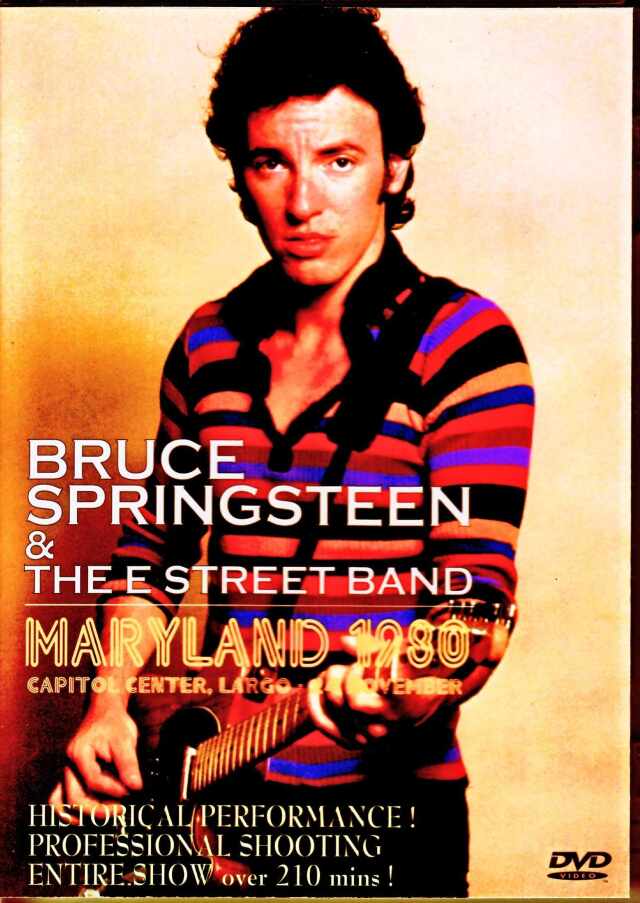 Bruce Springsteen ブルース・スプリングスティーン/MD,USA 1980
