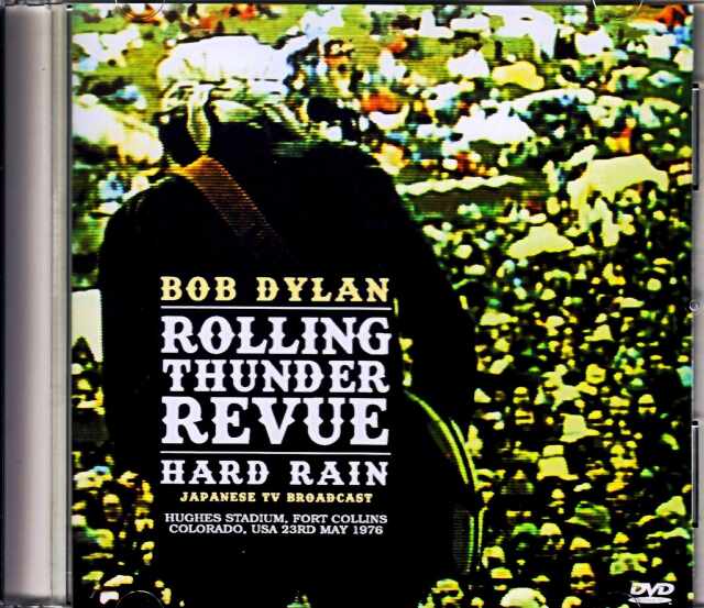 Bob Dylan ボブ・ディラン/Hard Rain CO,USA 1976 Japanese TV