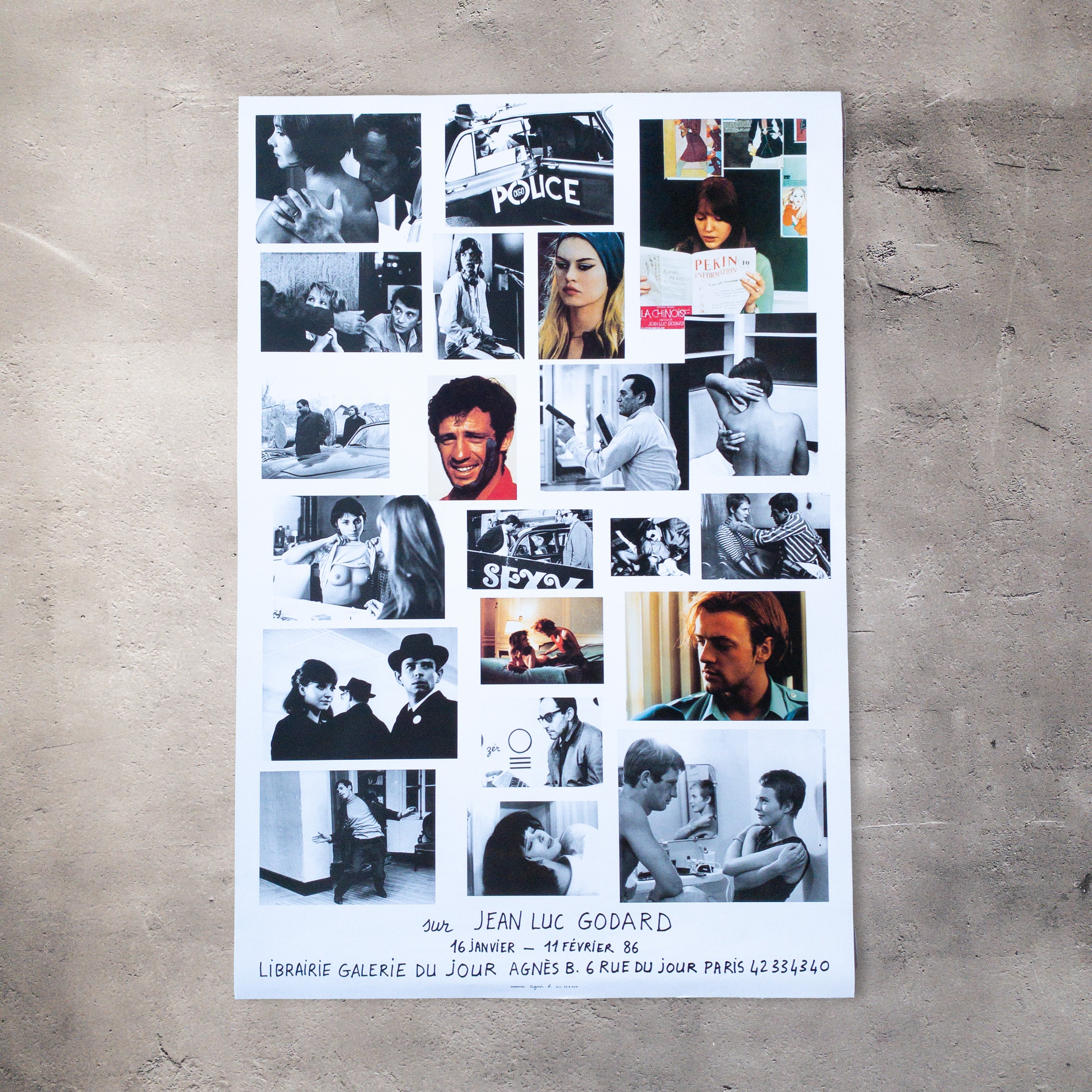 アニエスベー ジャン リュック ゴダール 作品ポスター – monron shop