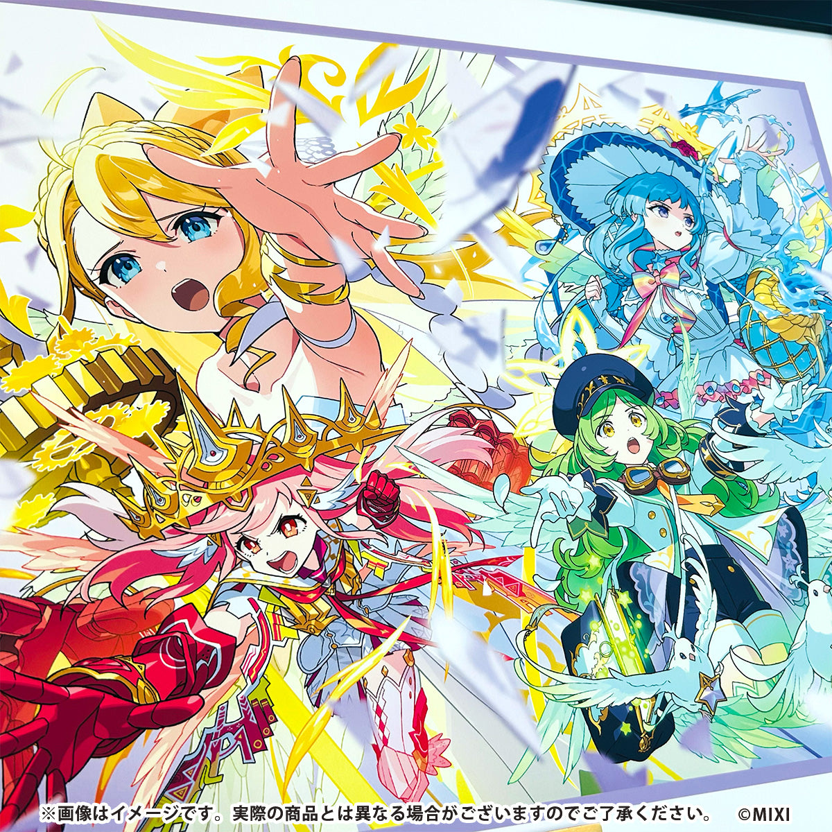 MONSTER STRIKE ART WORKS 真 高精細イラスト ウリエル / ラファエル