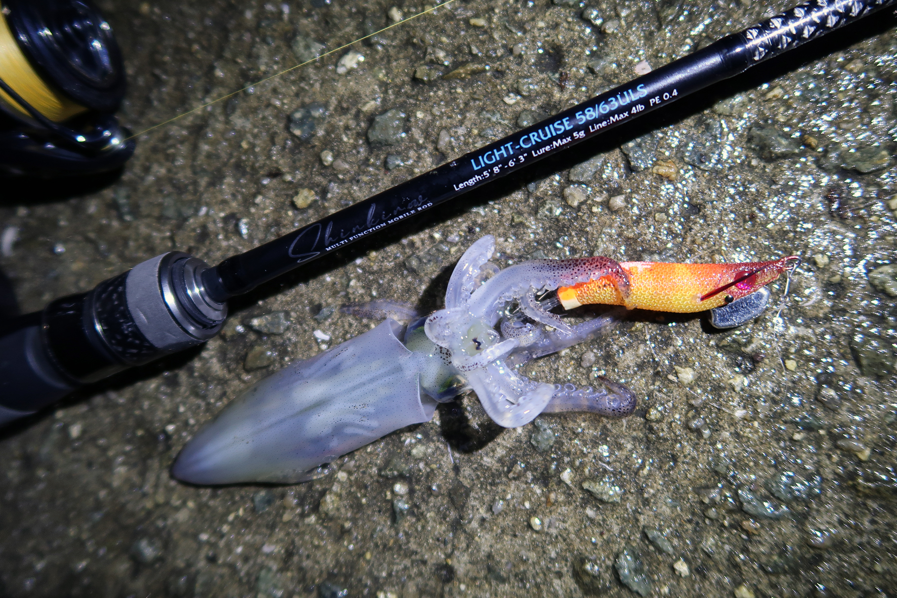 Shinkirow LIGHT-CRUISE 58/63ULS - Monster Kiss モンスターキス