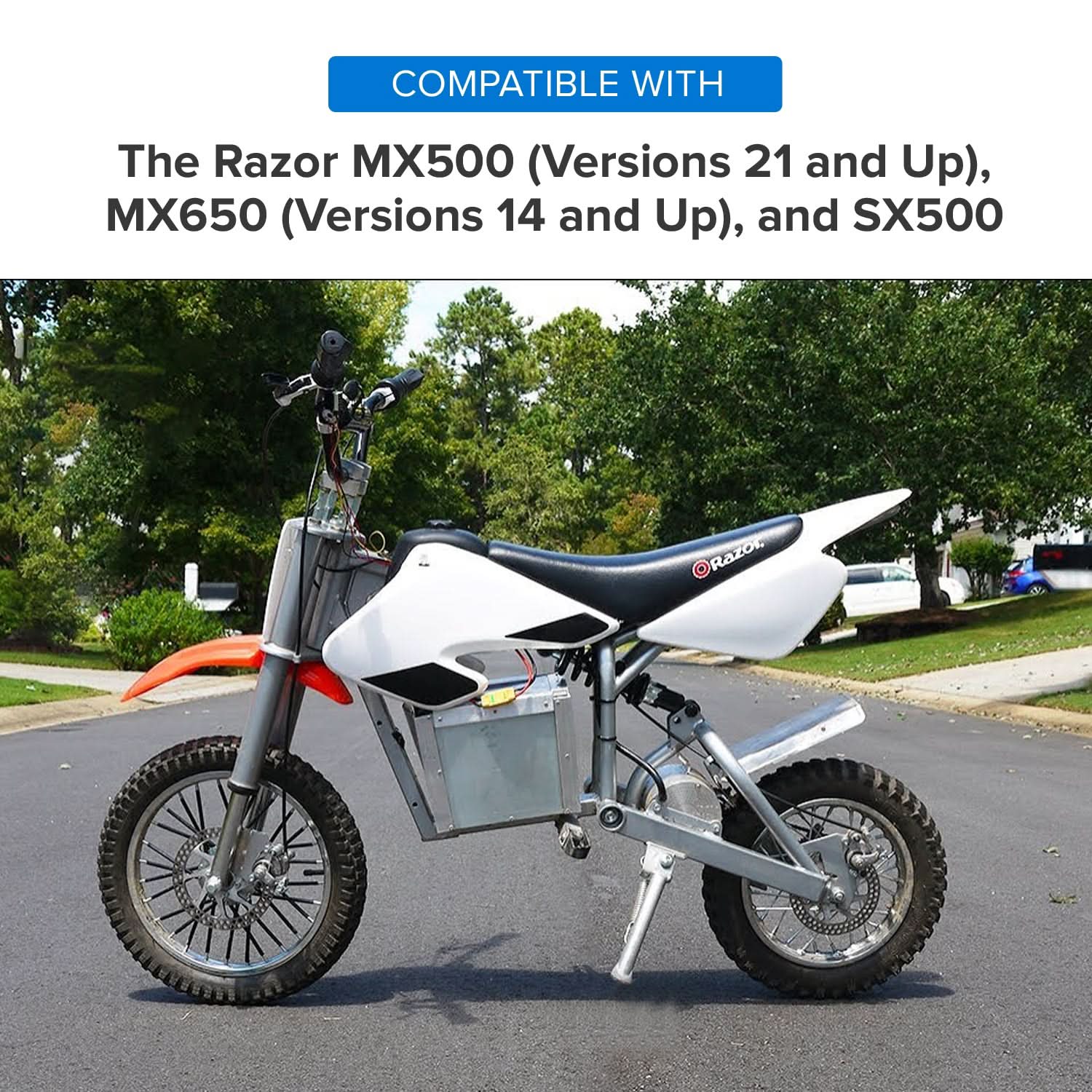 Variable Speed 6-Wire Twist Grip Throttle for the Razor SX500 Dirt