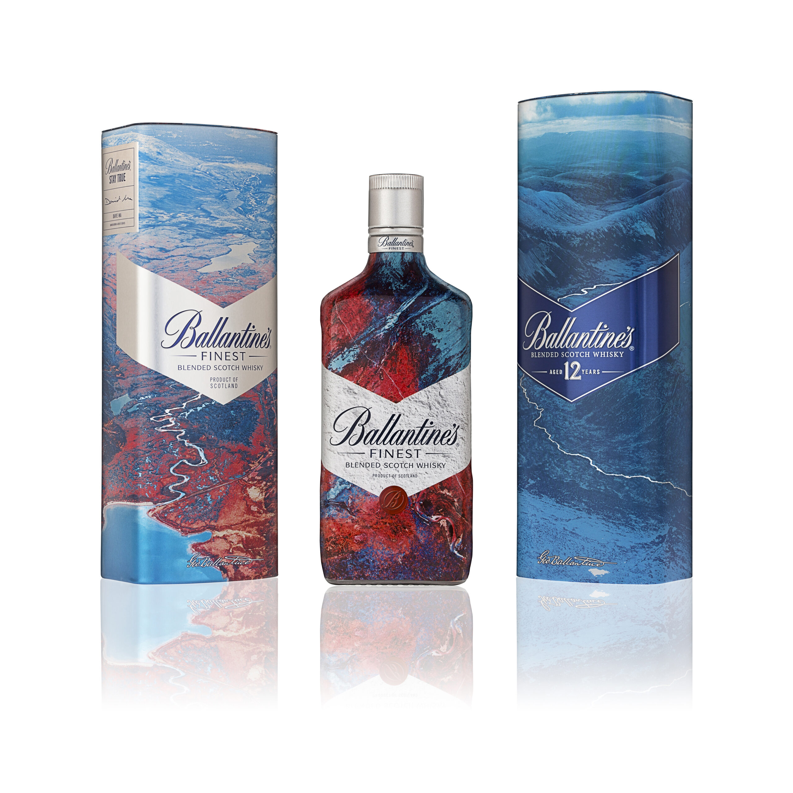 Ballantine's blends whisky with the world of art in new gift packs