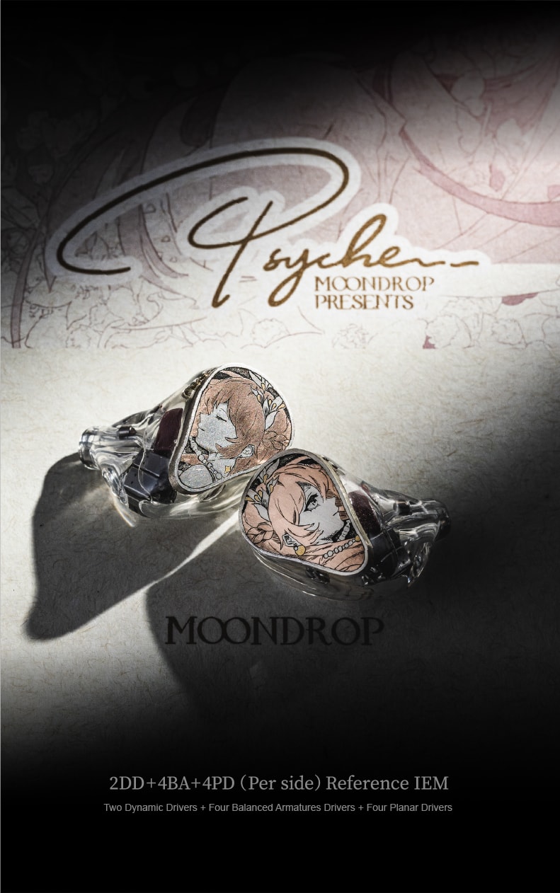 MOONDROP PSYCHE 2DD + 4BA + 4Planar In-ear Monitor | MOONDROP