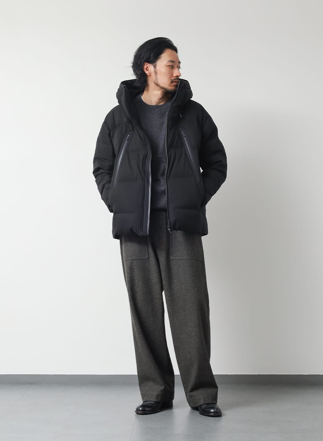 30%OFFクーポン対象】MIZUSAWA DOWN OVERSIZED JACKET MOUNTAINEER