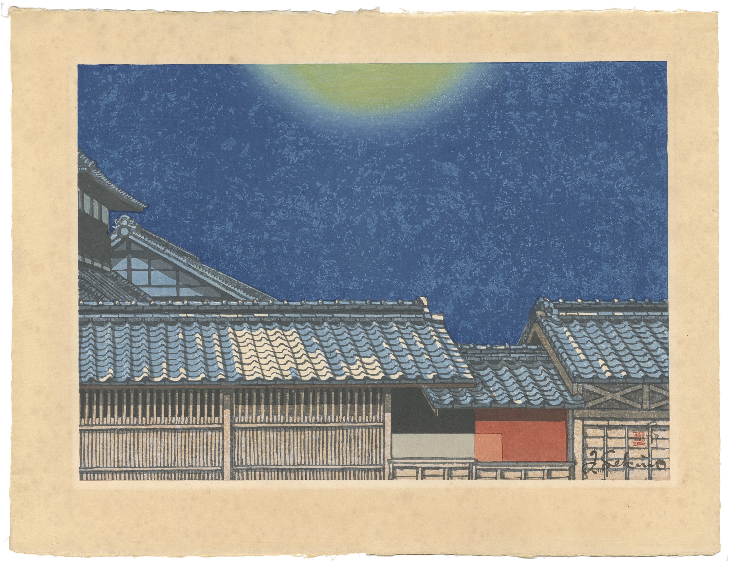 関野潤一郎 東海道五十三次 二川