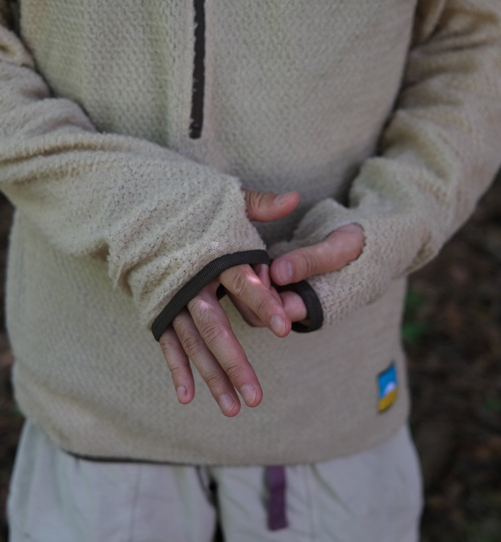 Senchi Designs 90 CREWNECK W/ HALF ZIP / センチデザイン 90クルー