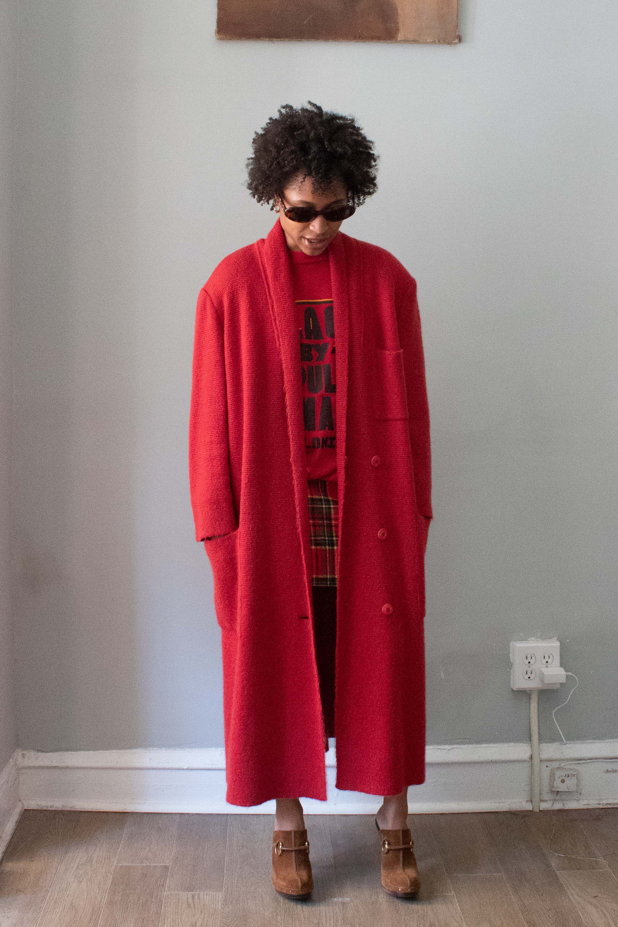 Issey Miyake Red Wool Cardigan – Moore Vintage Archive