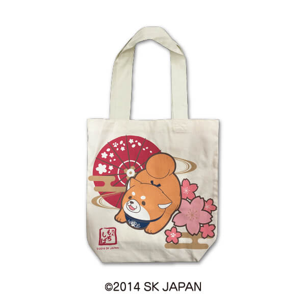 忠犬もちしば トートバッグ（桜柄・09）【ドン・キホーテ限定
