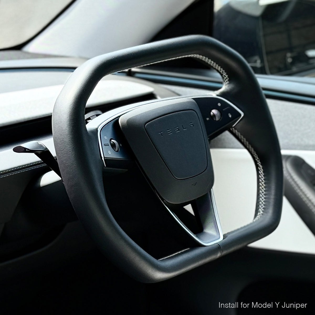 CYBER STEERING WHEEL for Tesla Model 3 Highland