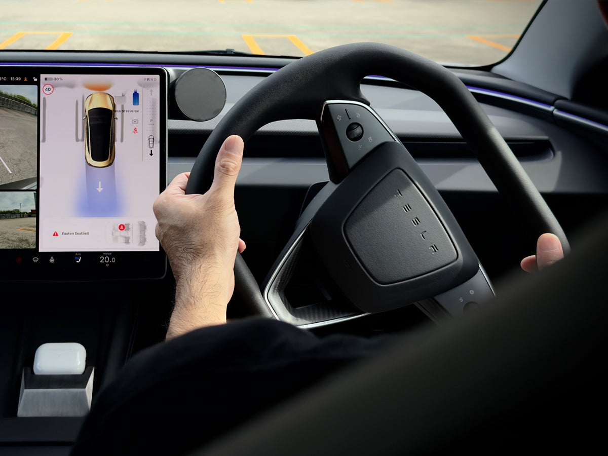 CYBER STEERING WHEEL for Tesla Model 3 Highland