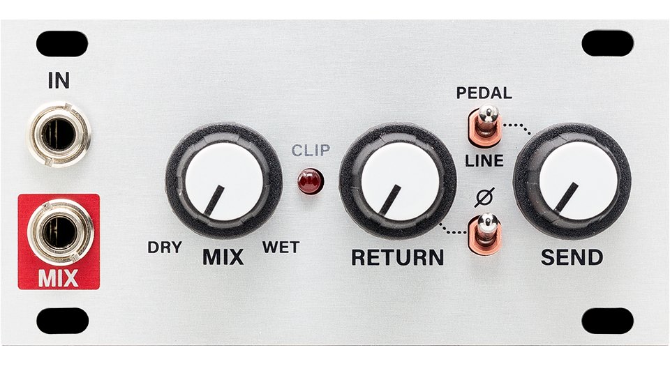 Intellijel Pedal I/O 1U - Eurorack Module on ModularGrid