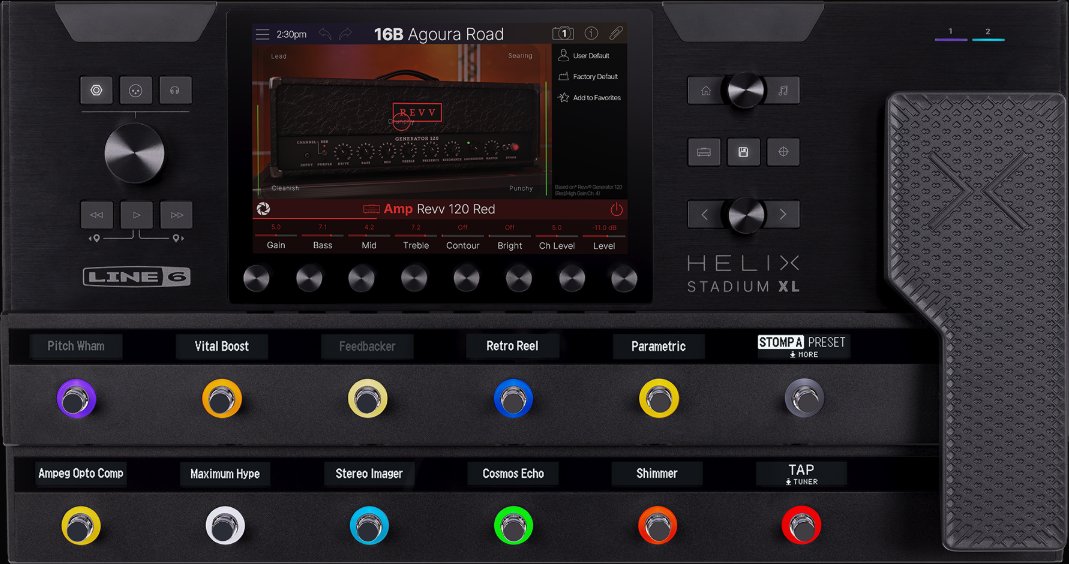 Line6 Helix Stadium XL Floor - Pedal on ModularGrid