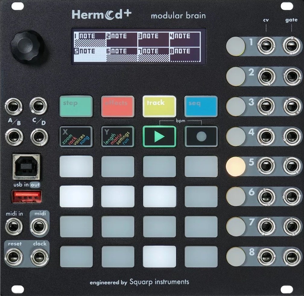 Squarp Instruments Hermod+ - Eurorack Module on ModularGrid