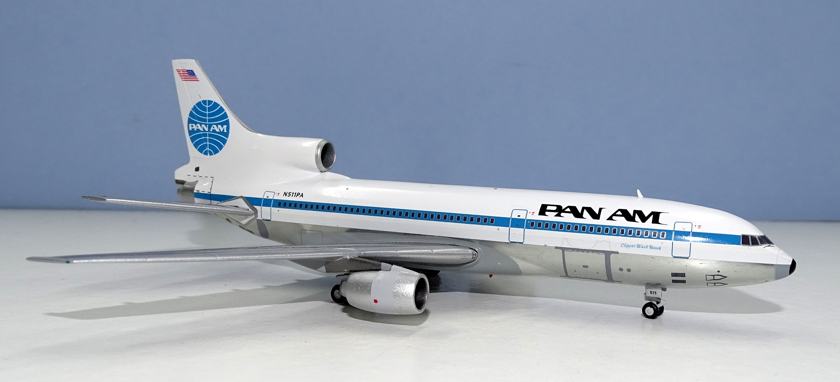 Black Hawk: Pan Am Lockheed L-1011 Tristar 500 N511PA by Gemini