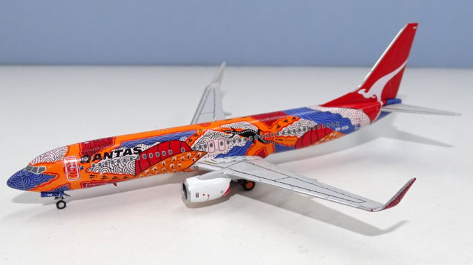 Yananyi Dreaming: Qantas Boeing 737-838 VH-VXB by NG Models