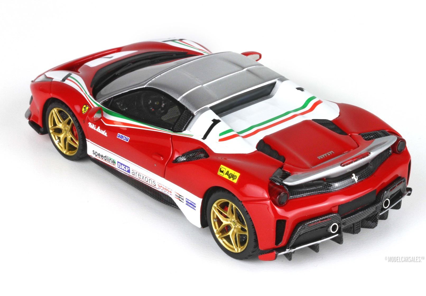 Ferrari 488 Pista Spider Speciale Lauda Version 1:43 BBRC219LA BBR