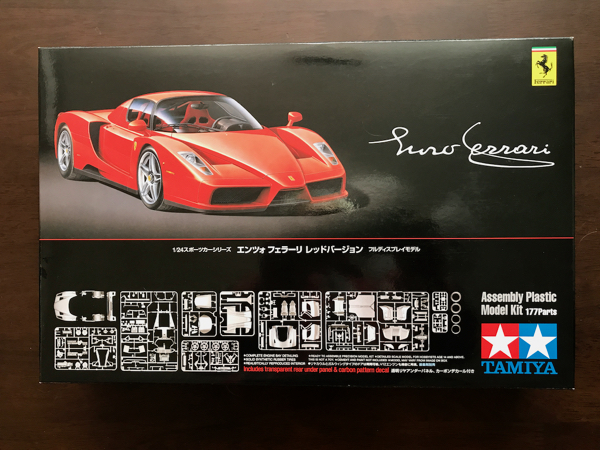 タミヤ・エンツォ フェラーリ1/24の製作記（1） | モデラー50