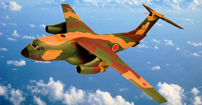 Hasegawa 1/200 Kawasaki C-1 'SKE Version', by Richard F