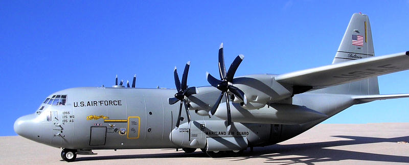 Italeri 1/72 C-130J Hercules, by Carmel J. Attard