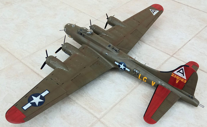 Revell 1/48 B-17G Flying Fortress, by Spiros Pendedekas