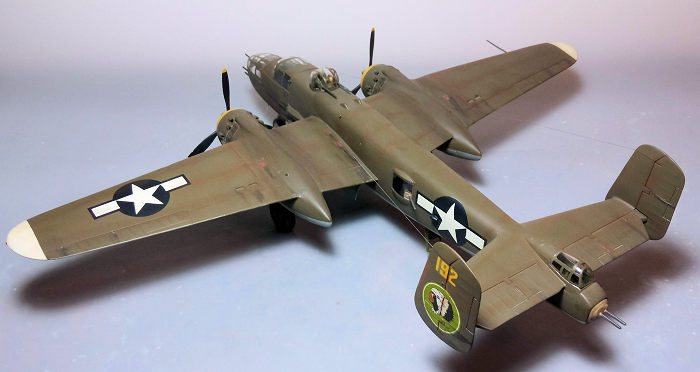 Monogram 1/48 B-25J Mitchell, by Spiros Pendedekas