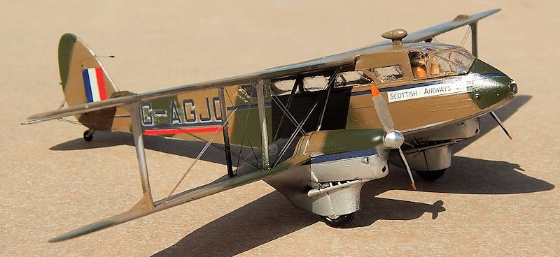 Heller 1/72 Dragon Rapide, by Carmel J. Attard
