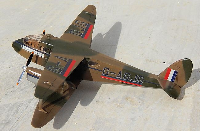 Heller 1/72 Dragon Rapide, by Carmel J. Attard