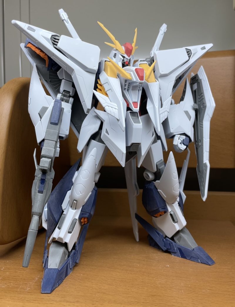 HGUC Ξガンダム（クスィーガンダム）製作とレビュー。立ち姿重視