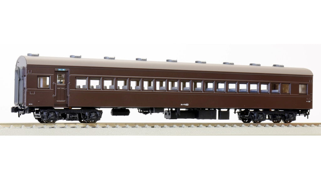 天賞堂 [57064] スハフ43形 ぶどう色2号 (1:80 16.5mm/HOゲージ 動力