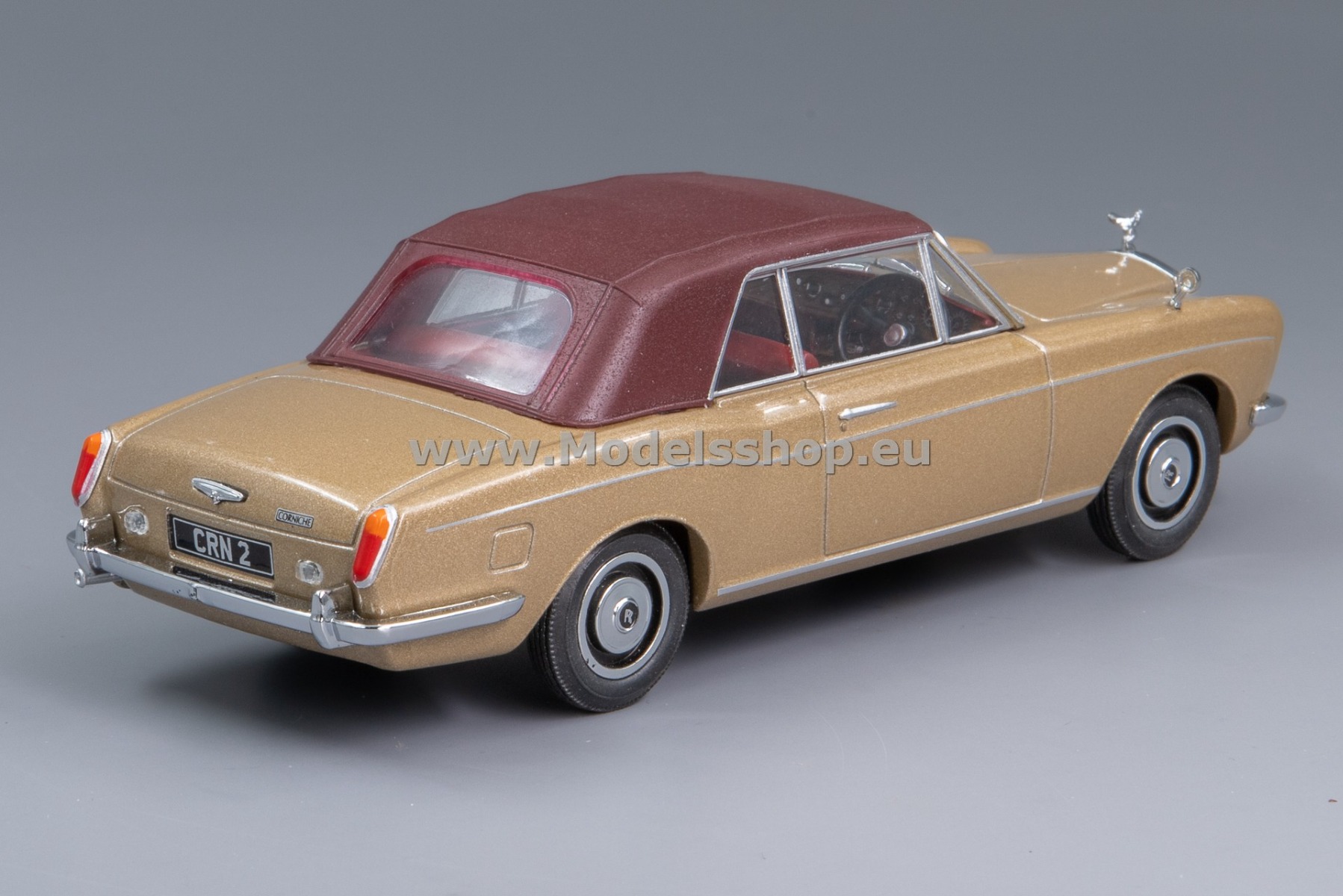 Rolls Royce Corniche Convertible, (closed top), RHD /dark beige