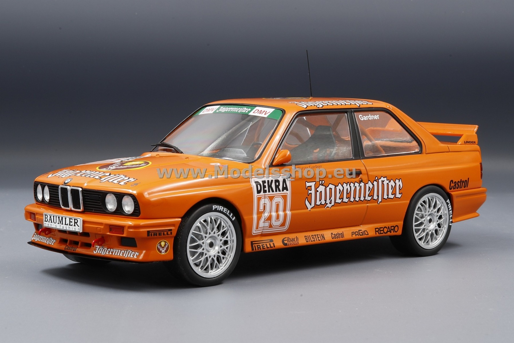 IXO 18RMC082B.20 BMW M3 (E30), No.20, Jägermeister, DTM