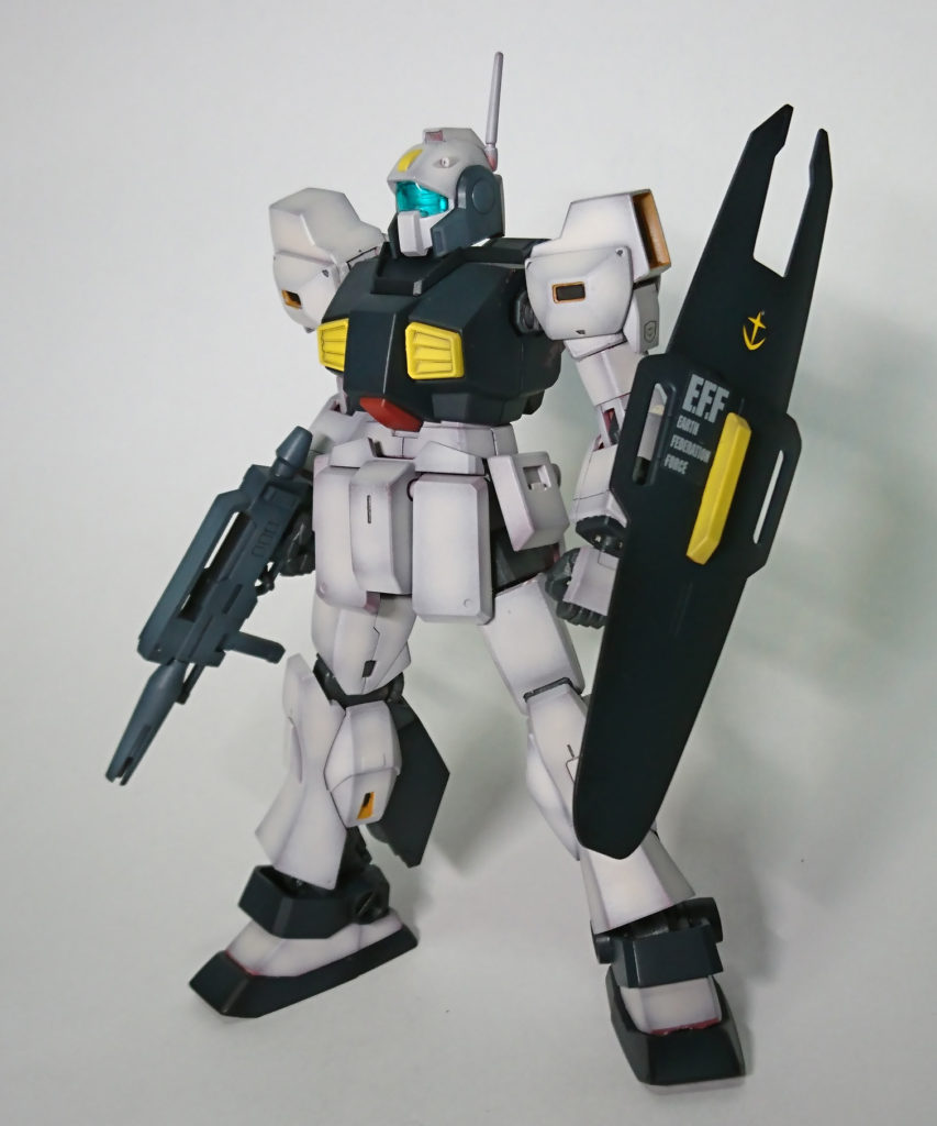 キットレビュー】HGUC MSA-003 ネモ (ユニコーンデザートカラーVer