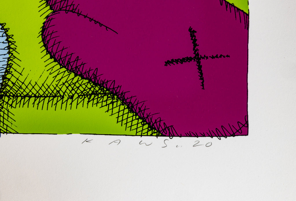 KAWS Untitled Green Image From the Urge Series Signed Limited